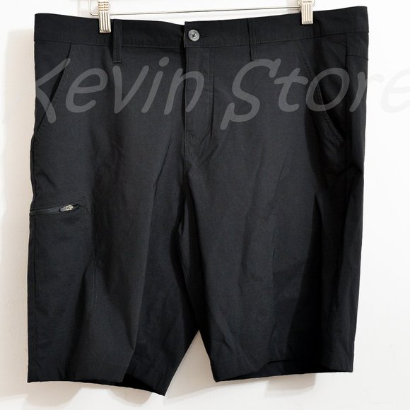 Weatherproof Men's The Trail Shorts Packable Hybrid‎ Quick Dry Shorts  black - Picture 1 of 5